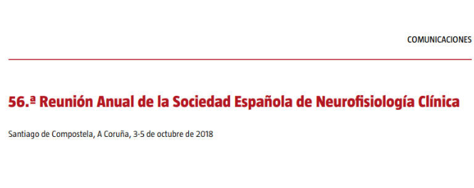 Conference cover image for 56.ª Reunión Anual de la Sociedad Española de Neurofisiología Clínica