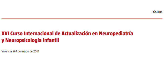 Conference cover image for XVI Curso Internacional de Actualización en Neuropediatría y Neuropsicología Infantil. Posters