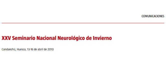 Conference cover image for XXV Seminario Nacional Neurológico de Invierno