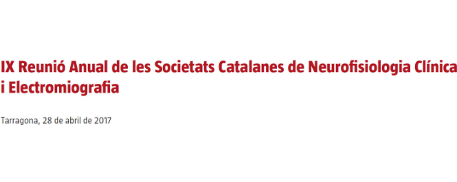 Conference cover image for IX Reunió Anual de les Societats Catalanes de Neurofisiologia Clínica i Electromiografia