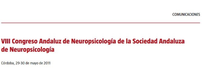 Conference cover image for VIII Congreso Andaluz de Neuropsicología de la Sociedad Andaluza de Neuropsicología. Communications