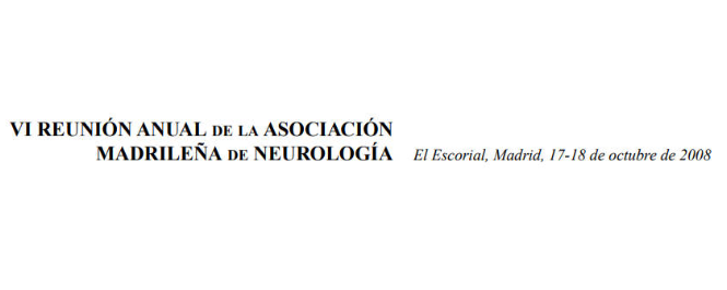Conference cover image for VI Reunión Anual de la Asociación Madrileña de Neurología. Comunicaciones