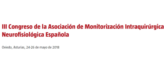 Conference cover image for III Congreso de la Asociación de Monitorización Intraquirúrgica Neurofisiológica Española
