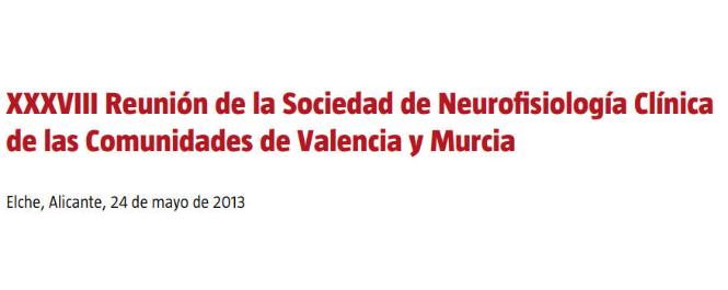 Conference cover image for XXXVIII Reunión de la Sociedad de Neurofisiología Clínica de las Comunidades de Valencia y Murcia. Comunicaciones