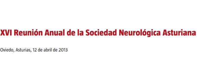 Conference cover image for XVI Reunión Anual de la Sociedad Neurológica Asturiana. Communications