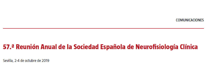 Conference cover image for 57.ª Reunión Anual de la Sociedad Española de Neurofisiología Clínica. Communications