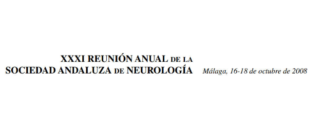Conference cover image for XXXI Reunión Anual de la Sociedad Andaluza de Neurología. Communications