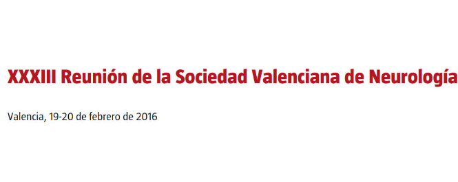 Conference cover image for XXXIII Reunión de la Sociedad Valenciana de Neurología. Comunicaciones