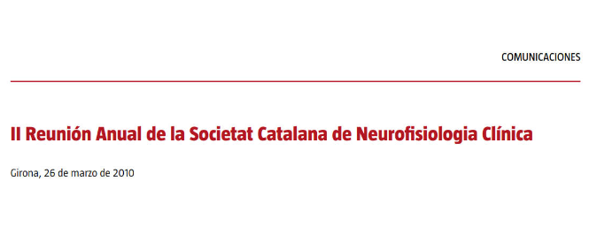 Conference cover image for II Reunión Anual de la Societat Catalana de Neurofisiologia Clínica. Communications