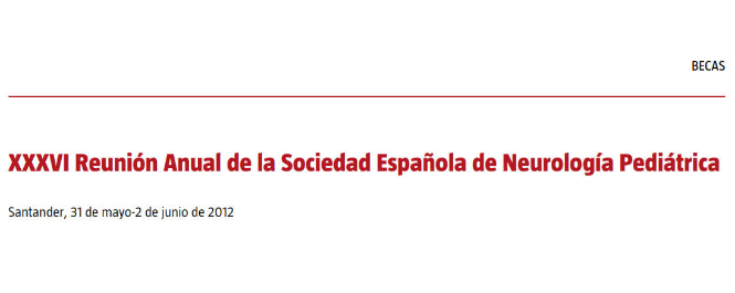 Conference cover image for XXXVI Reunión Anual de la Sociedad Española de Neurología Pediátrica. Grants