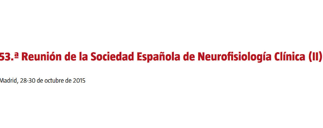 Conference cover image for 53.ª Reunión de la Sociedad Española de Neurofisiología Clínica (II). Communications