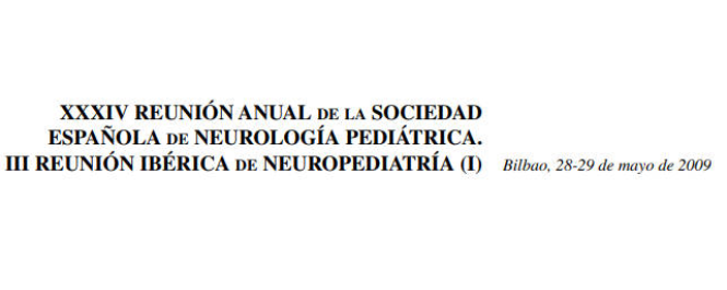 Conference cover image for XXXIV Reunión Anual de la Sociedad Española de Neurología Pediátrica. III Reunión Ibérica de Neuropediatría. Communications (I)