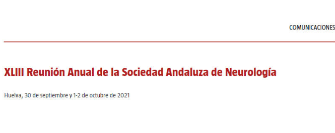 Conference cover image for XLIII Reunión Anual de la Sociedad Andaluza de Neurología