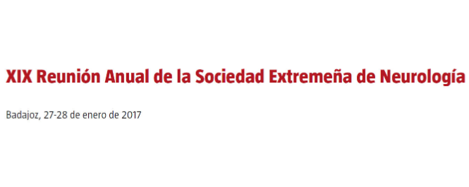 Conference cover image for XIX Reunión Anual de la Sociedad Extremeña de Neurología. Communications