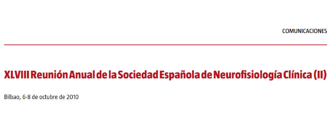 Conference cover image for XLVIII Reunión Anual de la Sociedad Española de Neurofisiología Clínica (II). Communications