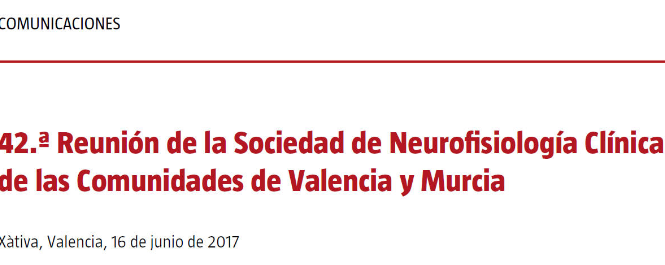 Conference cover image for 42.ª Reunión de la Sociedad de Neurofisiología Clínica de las Comunidades de Valencia y Murcia