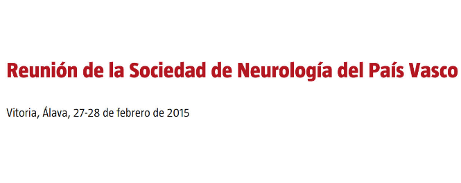 Conference cover image for Reunión de la Sociedad de Neurología del País Vasco. Communications