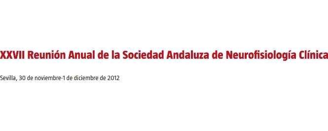 Conference cover image for XXVII Reunión Anual de la Sociedad Andaluza de Neurofisiología Clínica. Communications
