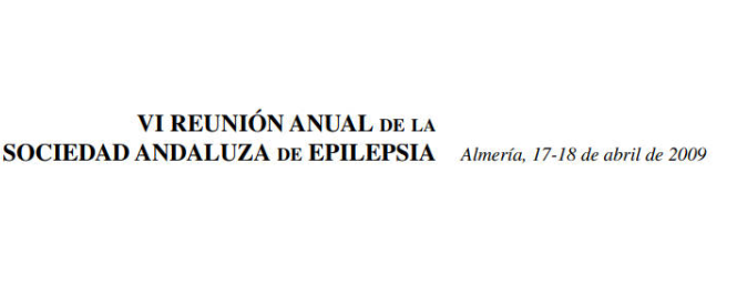 Conference cover image for VI Reunión Anual de la Sociedad Andaluza de Epilepsia. Comunicaciones