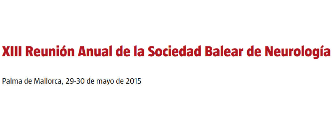 Conference cover image for XIII Reunión Anual de la Sociedad Balear de Neurología. Communications