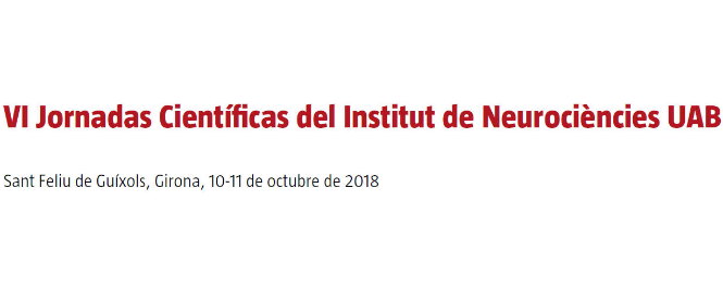 Conference cover image for VI Jornadas Científicas del Institut de Neurociències UAB