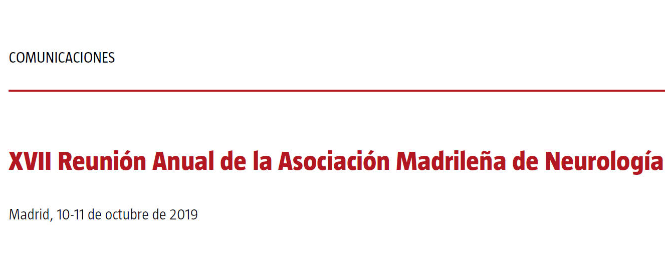 Conference cover image for XVII Reunión Anual de la Asociación Madrileña de Neurología