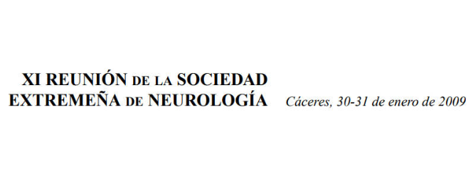 Conference cover image for XI Reunión Anual de la Sociedad Extremeña de Neurología. Communications
