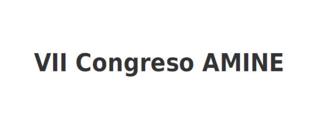 Conference cover image for VII Congreso AMINE