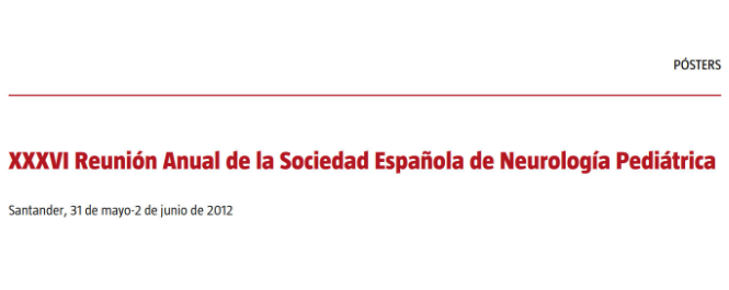 Conference cover image for XXXVI Reunión Anual de la Sociedad Española de Neurología Pediátrica. Posters