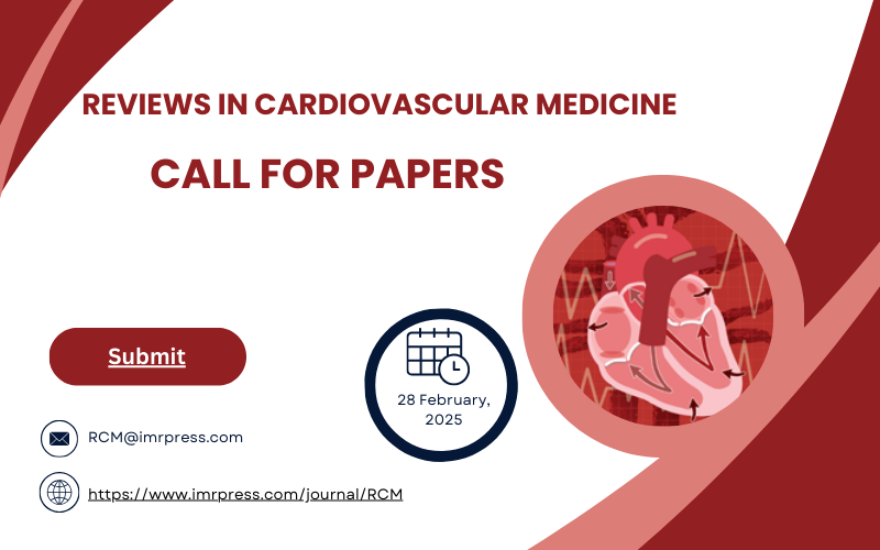 Banner image for Call for Review Articles: Reviews in Cardiovascular Medicine