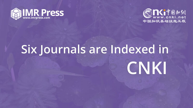 News cover image for Six Journals are Indexed in CNKI