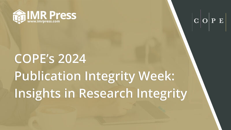 News cover image for COPE’s 2024 Publication Integrity Week: Insights in Research Integrity