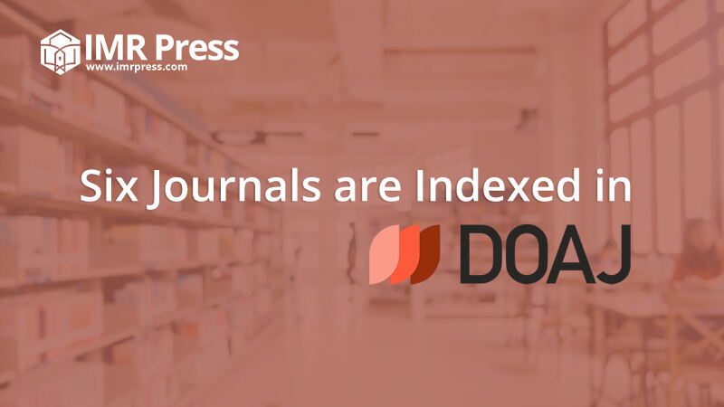 News cover image for Six Journals are Now Indexed in DOAJ