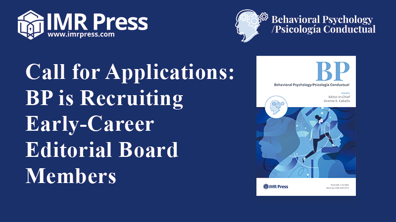 Banner image for BP is Recruiting Early-Career Editorial Board Members