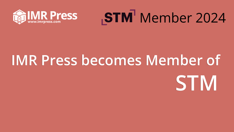 Banner image for IMR Press becomes Member of STM