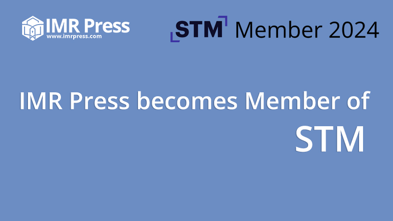 Banner image for IMR Press becomes Member of STM