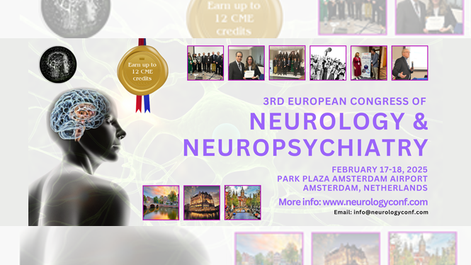 Conference cover image for 3rd European Congress of Neurology and Neuropsychiatry