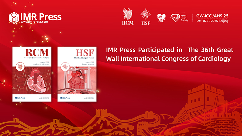 News cover image for The 36th Great Wall International Congress of Cardiology Concludes in Beijing, with IMR Press Fostering Academic Exchange Through Its Prominent Journals
